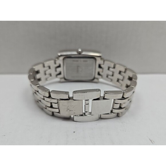Anne Klein Diamond Dial Quartz Womens Watch Tank Bracelet New Battery 10/9089 - Picture 8 of 11